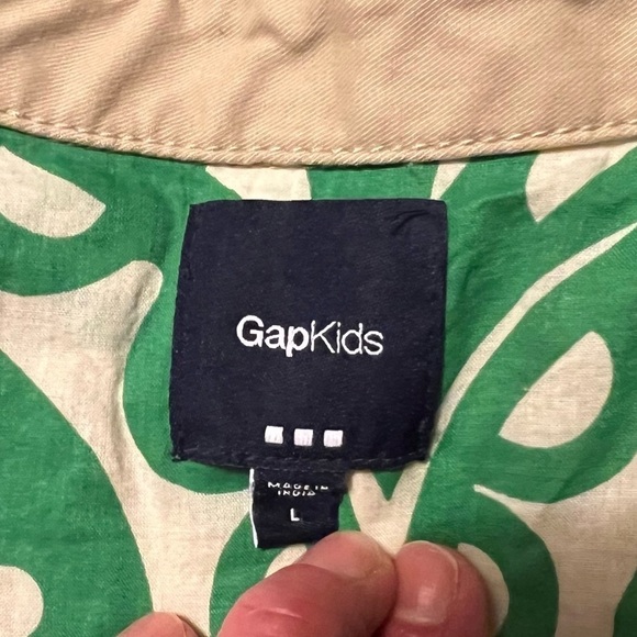 GAP KIDS Double Breasted Trench Coat Size L - Picture 6 of 6